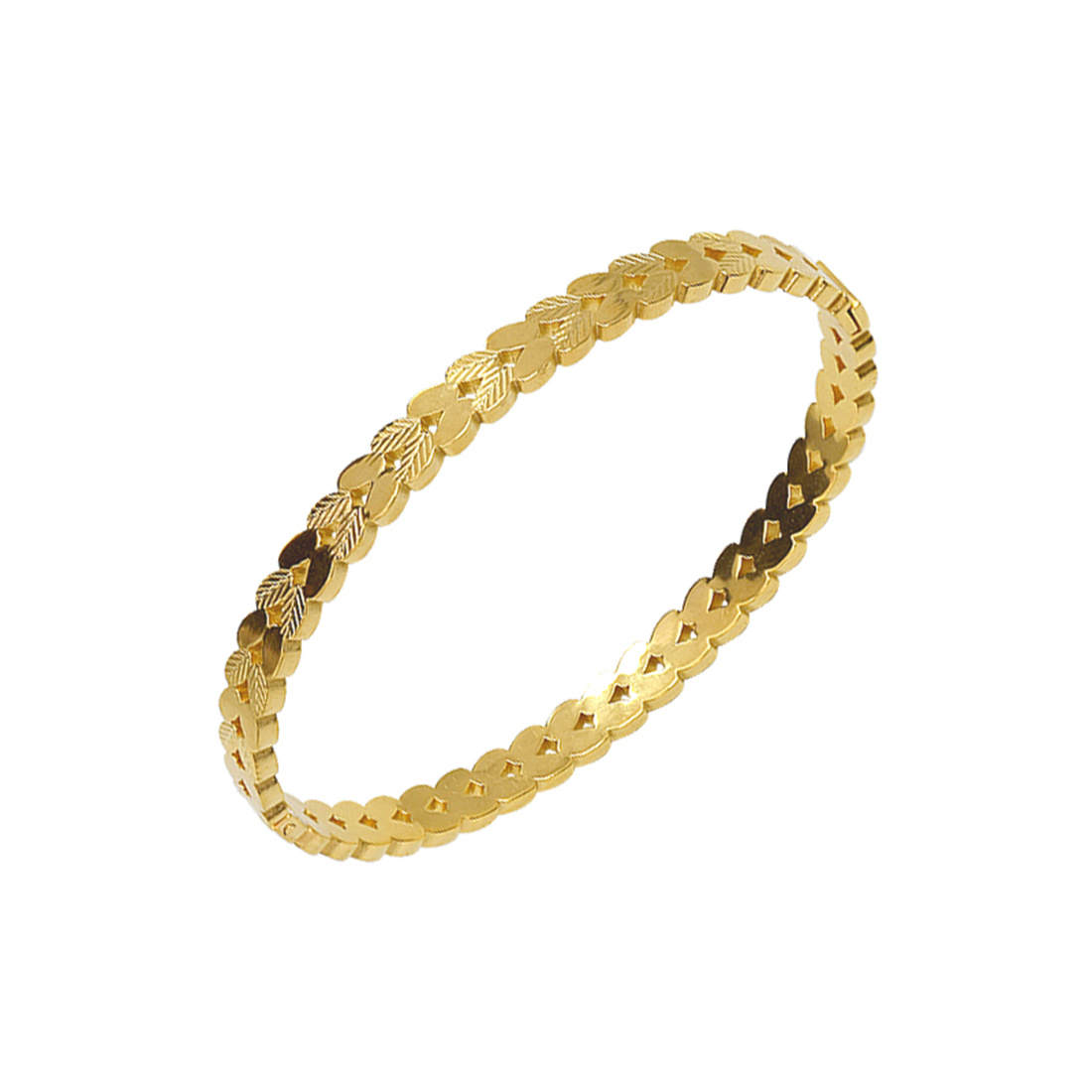 

Hand Bracelets for Women Lady Bangle Geometric Leaf Luxury Bracelet Designers Titanium Steel Bracelet Stone Fashion Popular Party Accessories African Jewelry