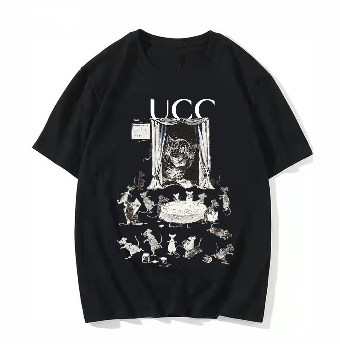 

2022 Luxury T-shirt Summer Mens womens Short Sleeves Fashion Tee Pure cotton high quality shirts Leisure Classic Pattern Size M-5XL#27, White