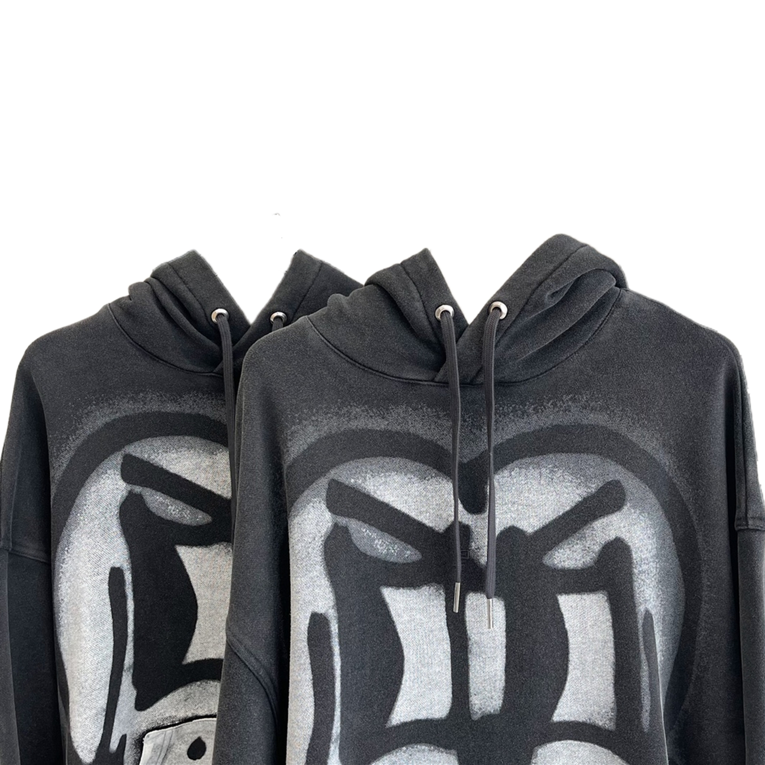 

Top quality fashion luxury Mens women's Hooded Sweatshirts Women Designer Hoodie Clothing Doodle dog head Print Fashion Hoodies Pullover Sweatshirt 1:1, Black