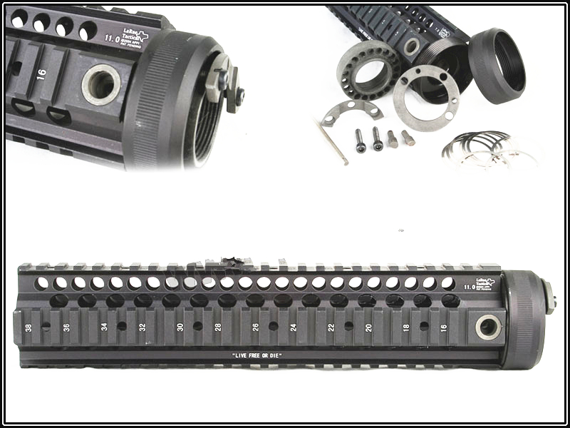 

LaRue gooseneck 11" handguard 6061 T6 Aluminum CNC Process Anodic Oxidation riflestore Tactical Rail System 11inch black
