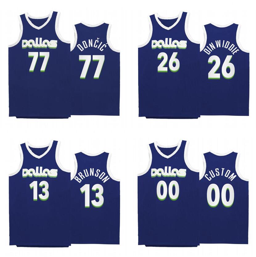 

Basketball Jersey Luka Doncic Christian Wood 2022-23 new season Men Youth city jerseys in stock blue, With logo