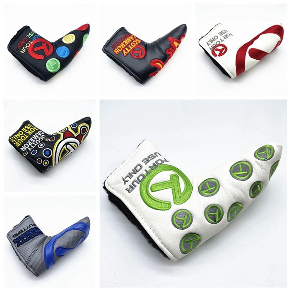 

Golf putter cover headcover circle T super rat for TOUR USE ONLY clown splashing painting headcover covers261e