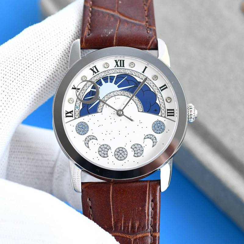 

Classic Mens Watch Automatic Mechanical Round Wristwatches 42mm Waterproof Fashion Wristwatch Montre Luxe Watches, Color 2