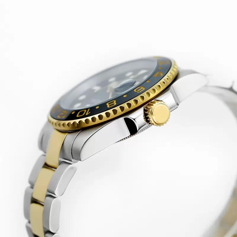 Montres de créateurs pour hommes 41 mm montre la montre avec des montres or de saphir sapphire sapphire pliage de boucle pliante