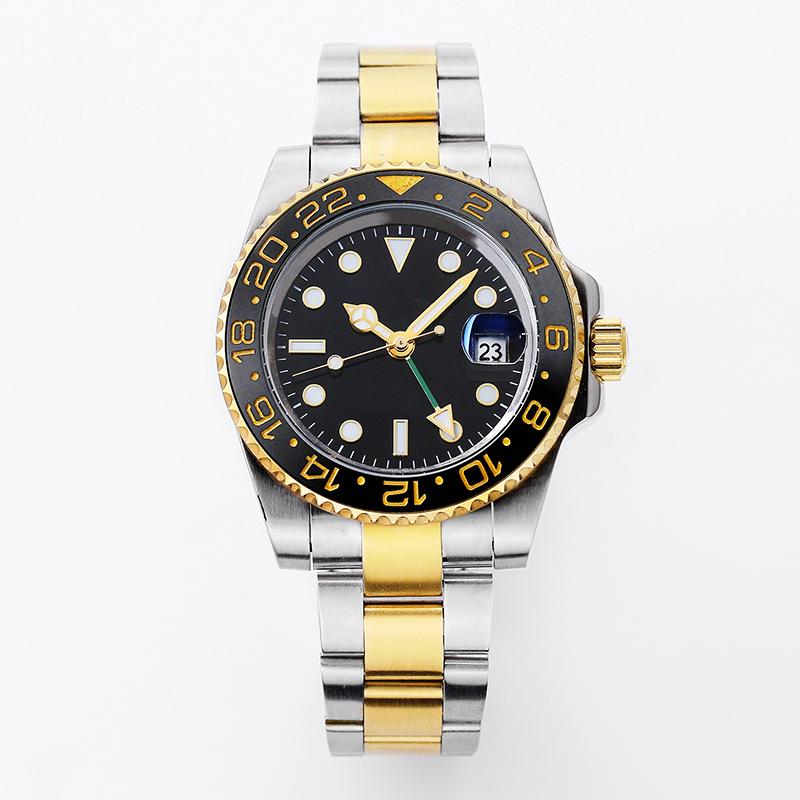 

mens automatic mechanical ceramics watches 41mm full stainless steel Swim wristwatches sapphire luminous watch business casual montre de luxe, Slotted screwdriver