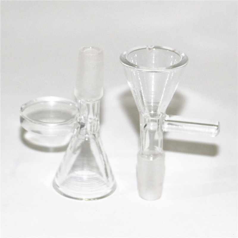 

Hookah 10mm 14mm glass bowl male joint dry herb Smoking Accessories bowls for bongs oil rig dab rigs glass water bong