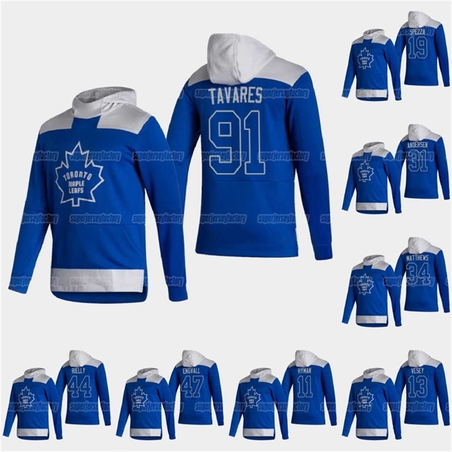 Xfl2020 2021 Reverse Retro John Tavares Joe Thornton Morgan Rielly Auston Matthews Mitchell Marner Frederik Andersen Hoodie