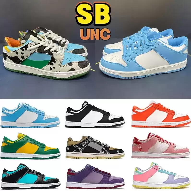 

Designer black white low sneakers men women Casual Shoes platform shoe UNC Blue Grey Fog Varsity Green Chicago Syracuse Georgetown Sail mens trainers sports sneaker, Style 11