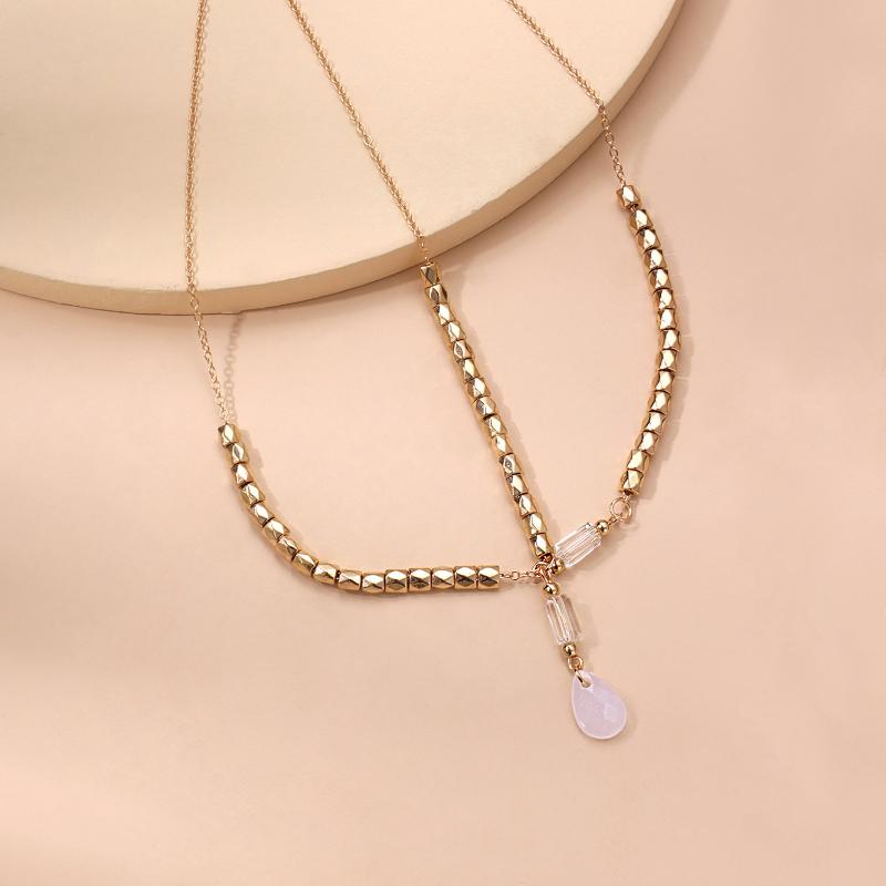 

Hair Clips & Barrettes Classic Shell Head Chain Alloy Accessories Water Drop Pendant Headband BandHair