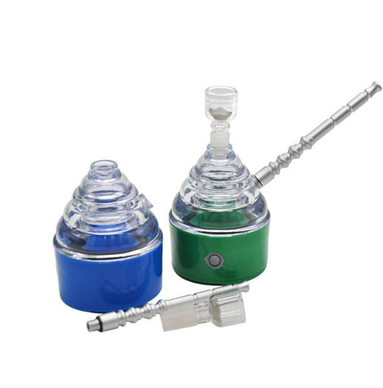 

Fecal shape glass hookah electric blowing plastic hookahs glass pipe water bong for smoking
