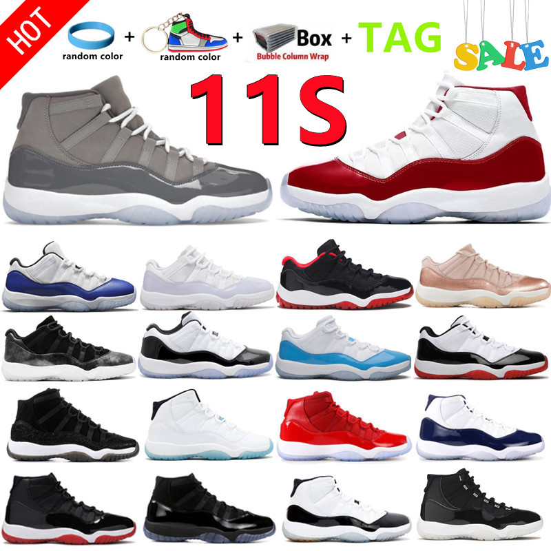 

2022 New XI 11 11s Men Women Basketball Shoes Pure Violet Cherry Cool Grey Bred 25TH Anniversary 72-10 Concord Space Jam Gamma Sports Legend Blue Trainers Sneakers, Shoebox