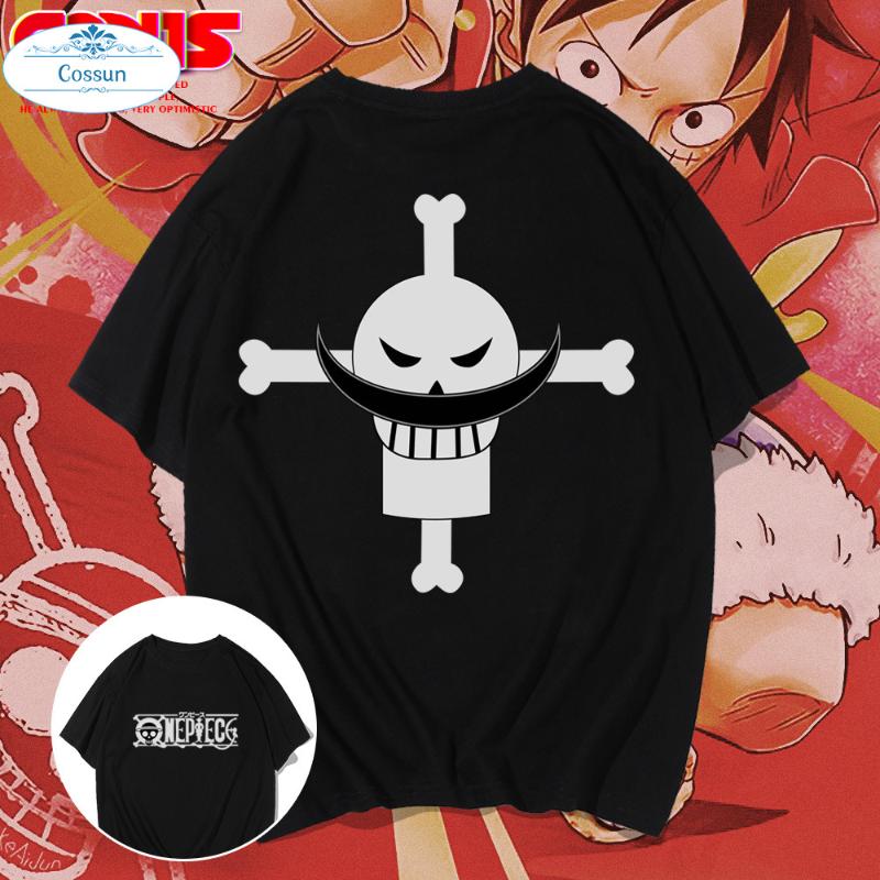 

Men's T-Shirts Anime White Beard Printed Soft Cotton Wearing Fashion T-shirt Harajuku Unisex TeesMen's
