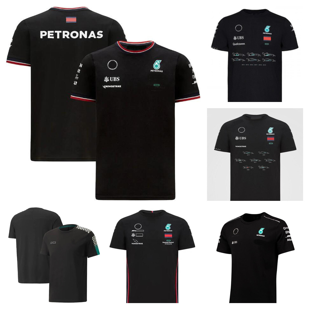 

F1 Formula One T-shirt new team short-sleeved jersey with the same customization