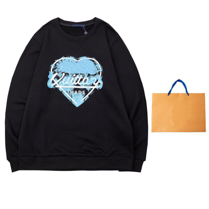 

Men's Plus Size Hoodies Sweatshirts new high-grade cotton printed T-shirt round neck stitching pullover short sleeves, Black