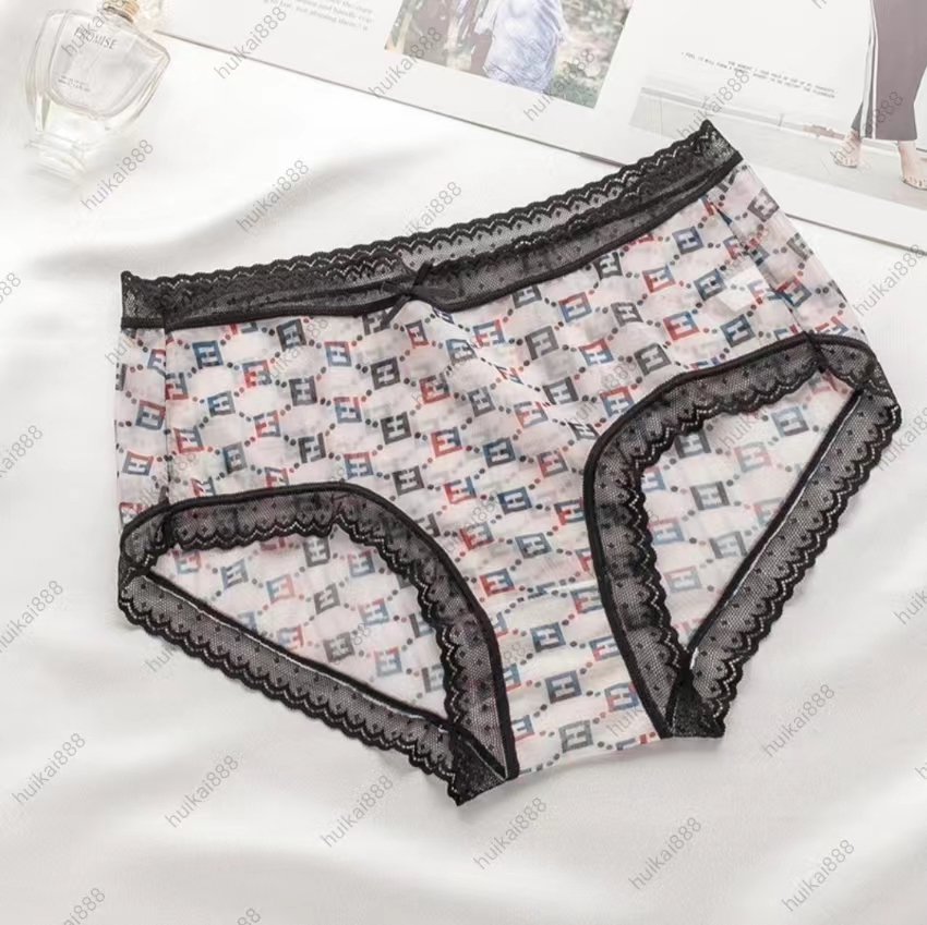 

Lacy sexy ladies bikini panties women's brand panties designer women antibacterial waist comfortable underwear woman Sell 5 and get a 6-piece gift box for packaging.