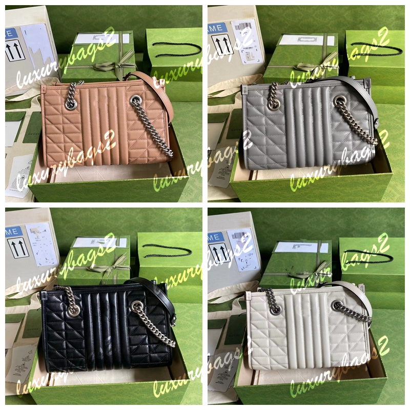 

Crossbody Designer Bags Marmont Bags Luxuries Designers Women Purse 26.5cm Genuine Leather 681483 Geometric 4 Colors Totes Woman Wallets Handbags, Oem(contact us)