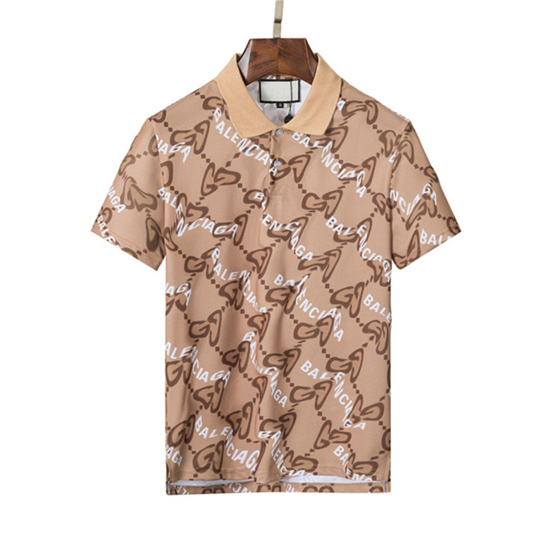

Designer luxury brand of high quality solid cotton t-shirts Polos shirts men shorts in summer leisure shirt polo people 3344