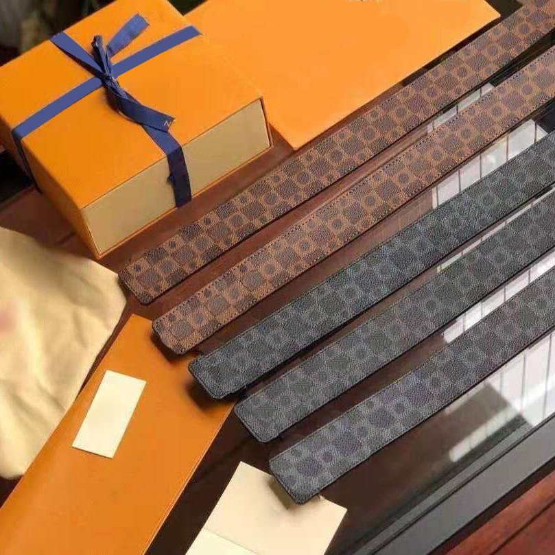 

Classic Brand Belts M9608 Men Womens Designer Belt Fashion Mens Sliver Black Golden Business Genuine Leather Big Gold Buckle Women Casual Ceinture with Orange Box, With gifts box