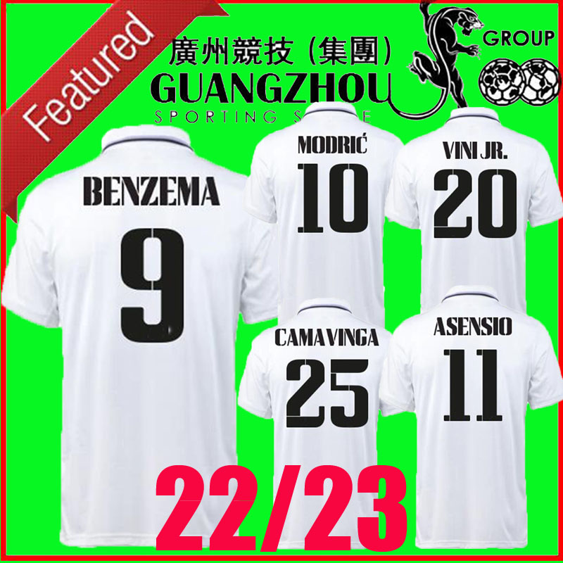 

BENZEMA REAL MADRIDS soccer jerseys 21 22 23 champions final home football shirt CAMAVINGA ASENSIO RODRYGO men + kids kit 2021 2022 2023 uniforms top VINI JR fans player, 21/22third +ucl patch