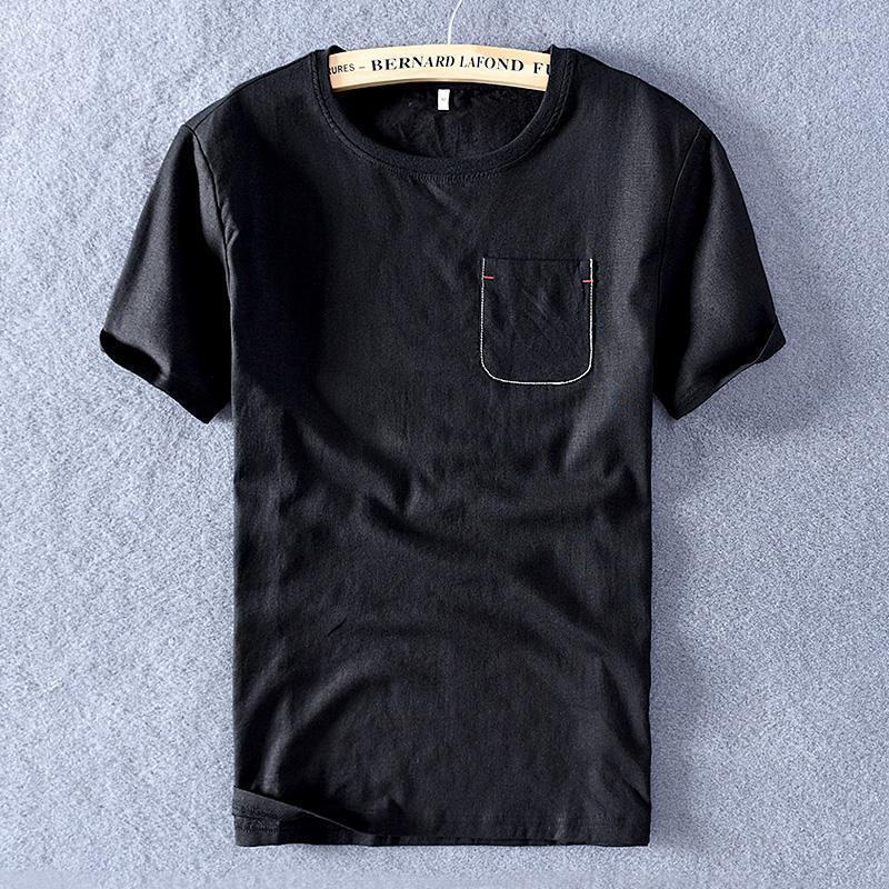 

Men's T-Shirts Unique Design Short Sleeve Summer Men T Shirt Brand Fashion Comfortable Shirts For O-neck Black T-shirt Mens CamisetaMen's Mi