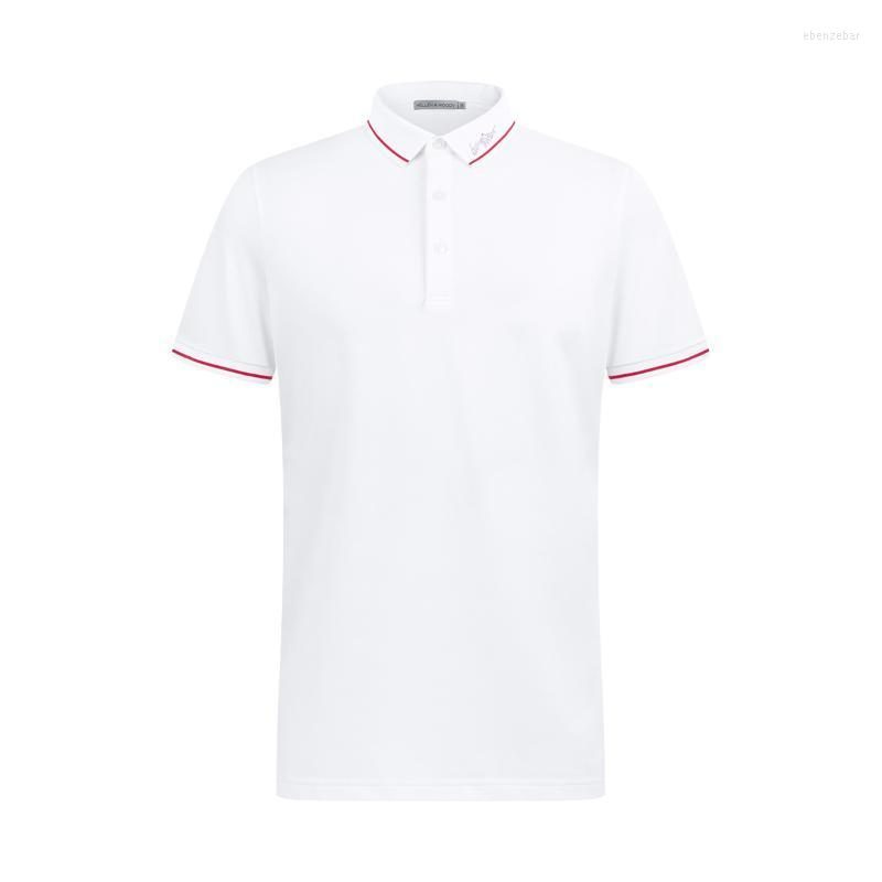 

Men's Polos Hellen&Woody Casual Printed T-Shirt Luxury Summer Men Clothes Short Sleeve Neckline Drill Bottoming Shirt BreathableMen's Me, Black