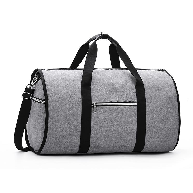 

Outdoor Bags Men's Sports Bag Travel Handbag Gym Durable Multifunctional Backpack Duffel Suit BagsOutdoor, 420d nylon grey