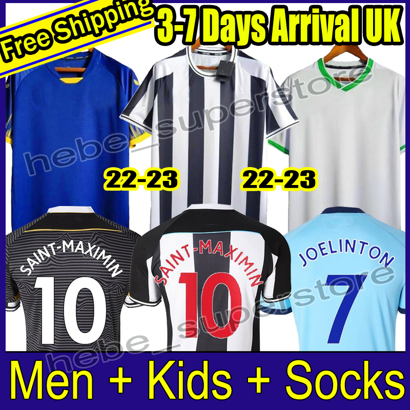 

22 23 Soccer Jerseys Newcastl e Home SHELVEY WILSON 2022 2023 camisetas JOELINTON Football Shirt ALMIRON RITCHIE GAYLE LEWIS MAXIMIN LASCELLES Men Kids Kits Socks, Kids kit