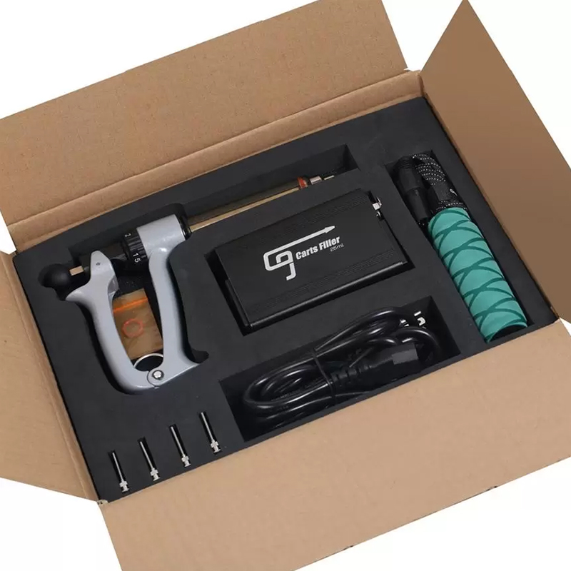 

Original G9 Semi Automatic Vape Carts Filler Gun Smoke Accessory Filling Machine Oil Injection Tool For 510 Vape Pen 0.5ml 1.0ml TH2 M6T Cartridge Atomizer