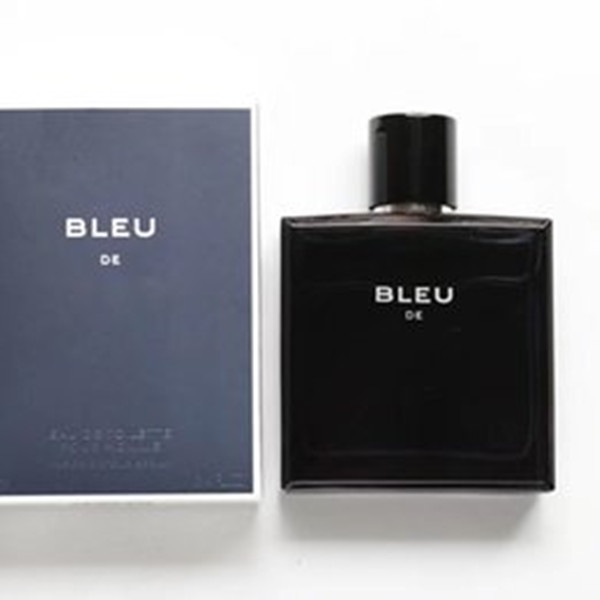 

parfum men perfumes BLEU fragrance black bottle cologne spray Lasting refreshing Woody fragrances 100ml