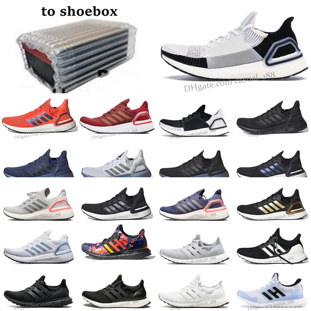 

Designers Quality 2021 Fashion Ultra Mens Womens Running Shoes UltraboostS 20 UB 19 4 6.0 DNA 21 Wed Tennis Panda Triple Black white Solar2022, U042
