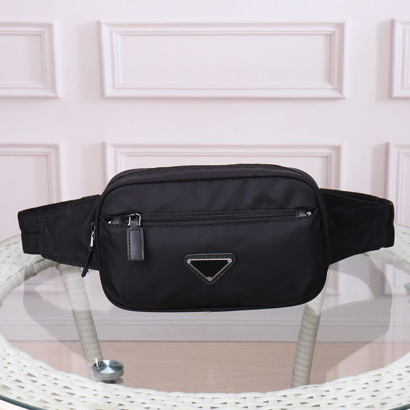 

Latest Style Famous Designer Crossbody Fashion Black Chest Waist Bag Unisex Shoulder Bag, Customize