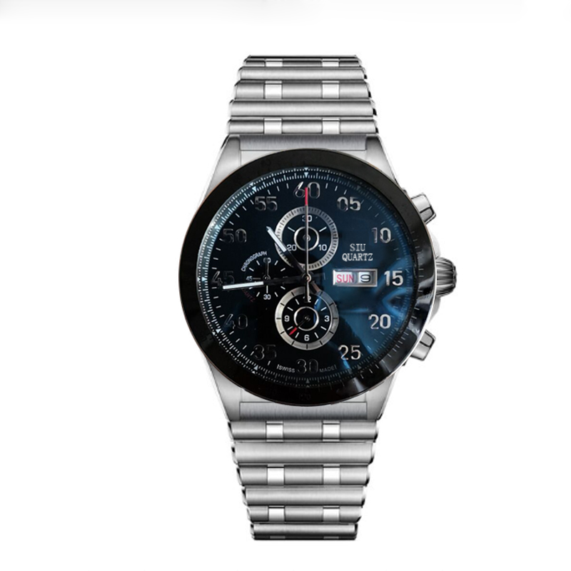 

DESIGN Chronograph Luxury Quartz Watch For Men F1 007 Wristwatch men Stainless steel Japan VK Clock 2022 New, No.10