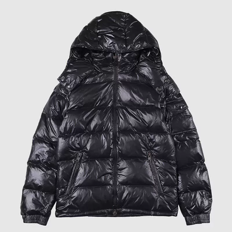 

Men'S Jackets Designer Luxury Monclair Classic Winter Men Women Down Fashion Hip Hop Cap Pattern Print Coats Outdoor Warm Casual Coa Dhnqk, Photo color
