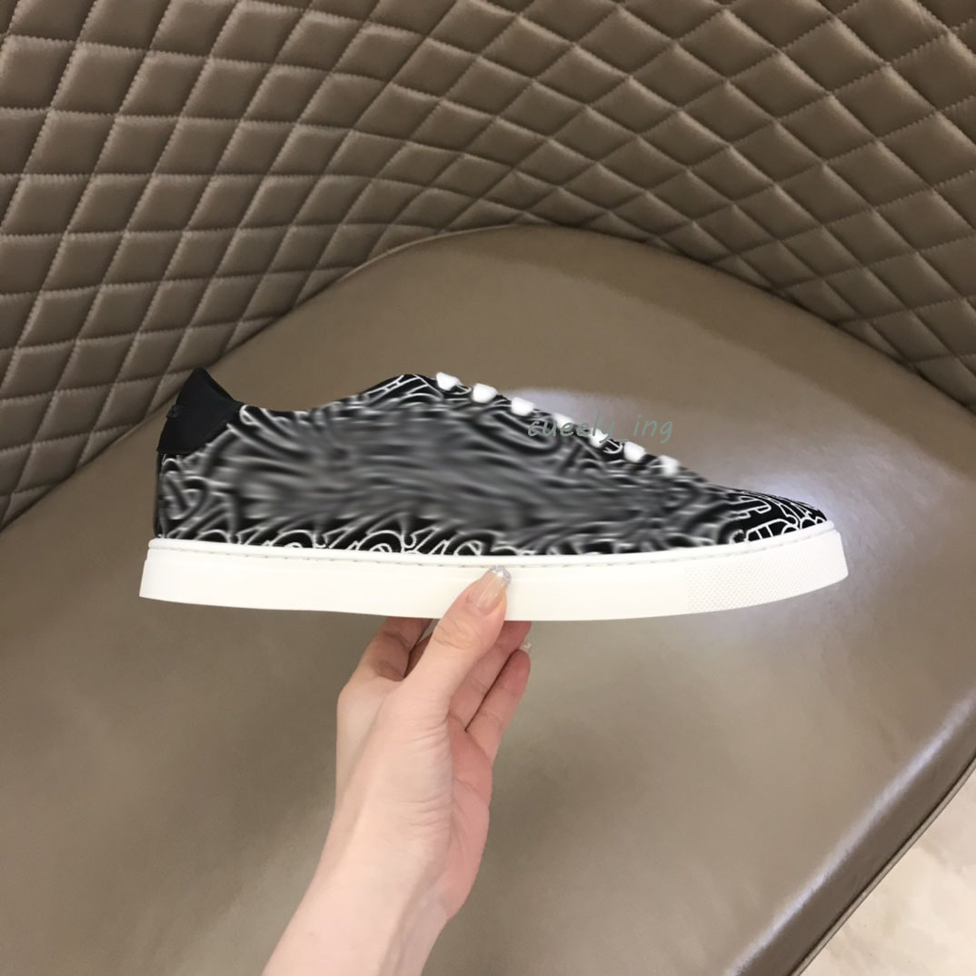 

Men's top quality printed plaid cotton casual shoes leather flat sneakers designer lace classic plaid shoes outdoor sports, Gold