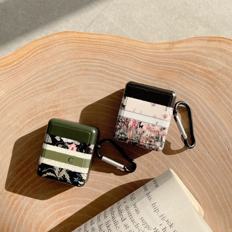 

Fashion Couple AirPods Headphone Cover 1 2 Generation Apple 3 Pro Wireless Bluetooth Protective Case High Quality