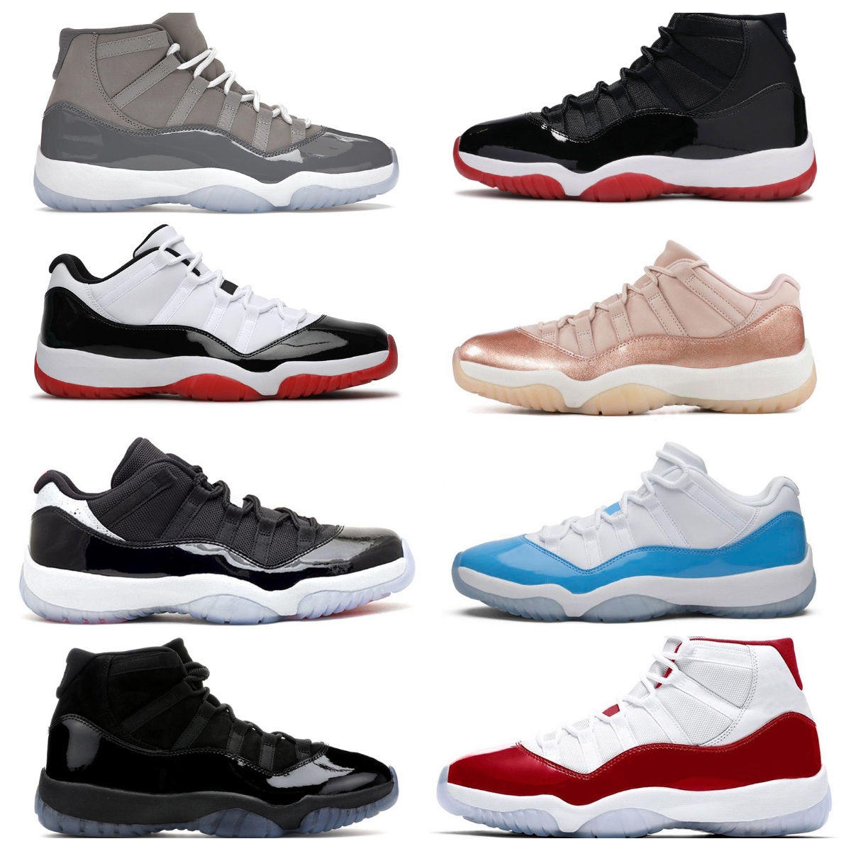 

Mens 11 High Cool Grey Basketball Shoes Cherry 11s Women Jubilee Space Jam Gamma Blue Playoffs Bred Concord UNC Win Like 82 Midnight Navy Platinum Tint Sports Sneakers, Bubble package bag