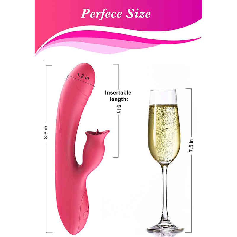 Sex Toys Penis Cock Tongue Licking Feminine Products Vibrator Adult Appealing Mas-image-794829857