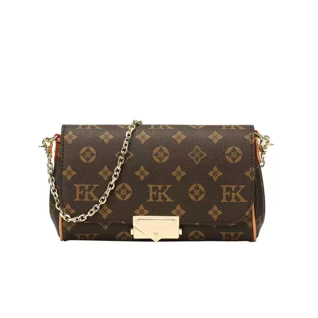 

Women's Wallets and Underarm Bags 2022 New Fashion Casual Crossbody One Shoulder Small Square Bag High Quality Unique Designer, Brown grid