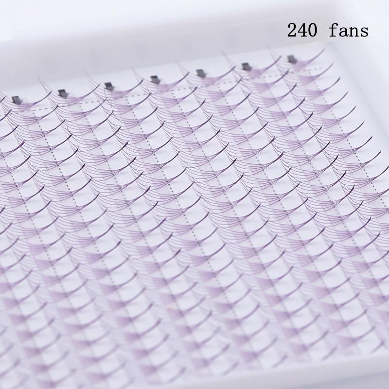 

False Eyelashes Lines Large Capacity Premade Russian Volume Fans 5D-10D Colored Short Stem Colourful Lashes Extensions SuppliesFalse