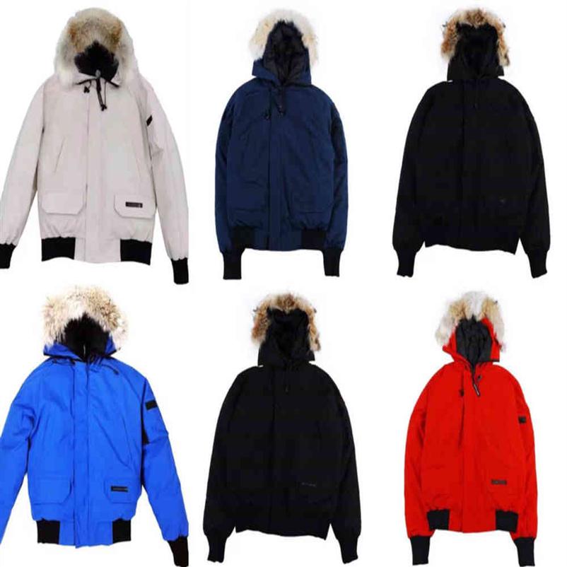 Men Winter Jacket Down Fashion Coat Downs Jackets Stand Collar Coats Man Women Windbreaker Hoodie Men's Parka Canada Thick Wa190p