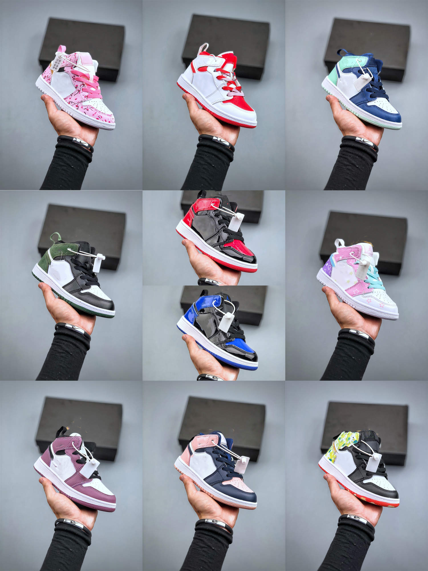 

TS 1s Cactus kids basketball shoes Travis Scotti High OG 1 TS jam sneakers outdoor sports Youth Junior Children Trainers 22-37