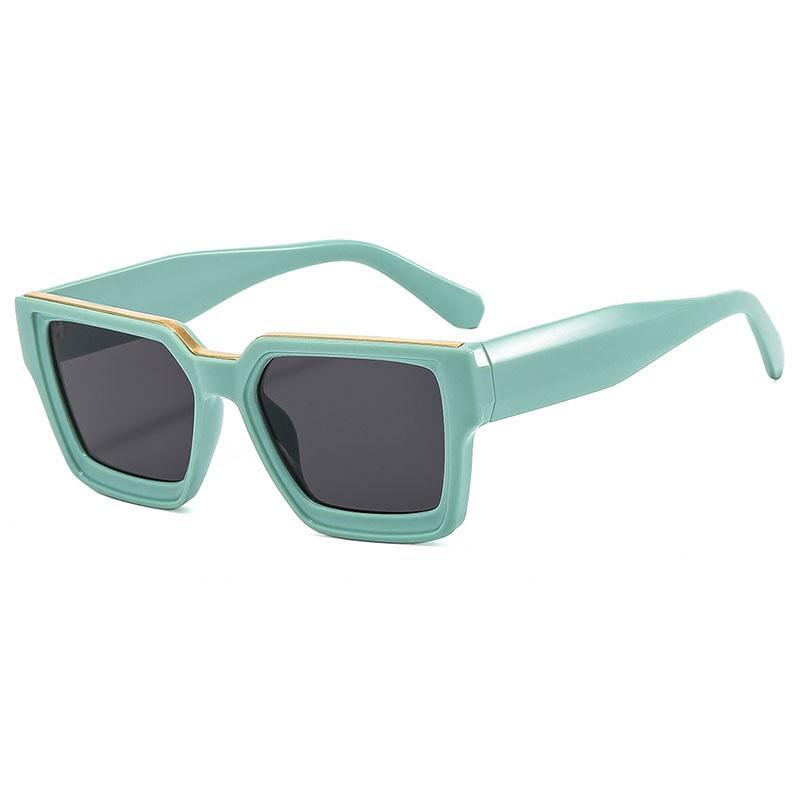 

Sunglasses Fashion Women Square Ladies Vintage Oversized Sun Glasses Female Big Frame Uv400 Gafas Oculos De SolSunglassesSunglasses
