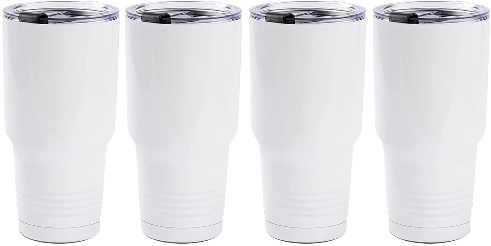 

Sublimation Tumbler Blanks 30 OZ White Stainless Steel Coffee Travel Tumbler Car Cups with Lid Sublimation Mugs Cups sxa22
