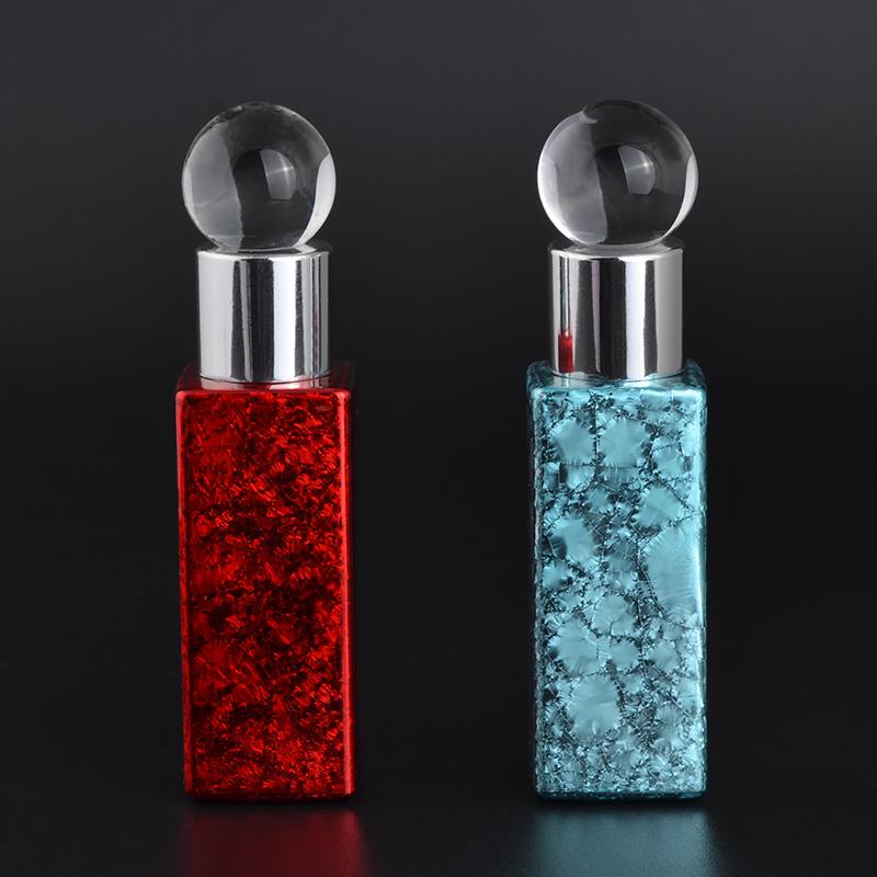 

Storage Bottles & Jars MUB - 7ML Glass Dropper Refillable Essential Oil Bottle Cream Jar Aluminum Perfume Portable