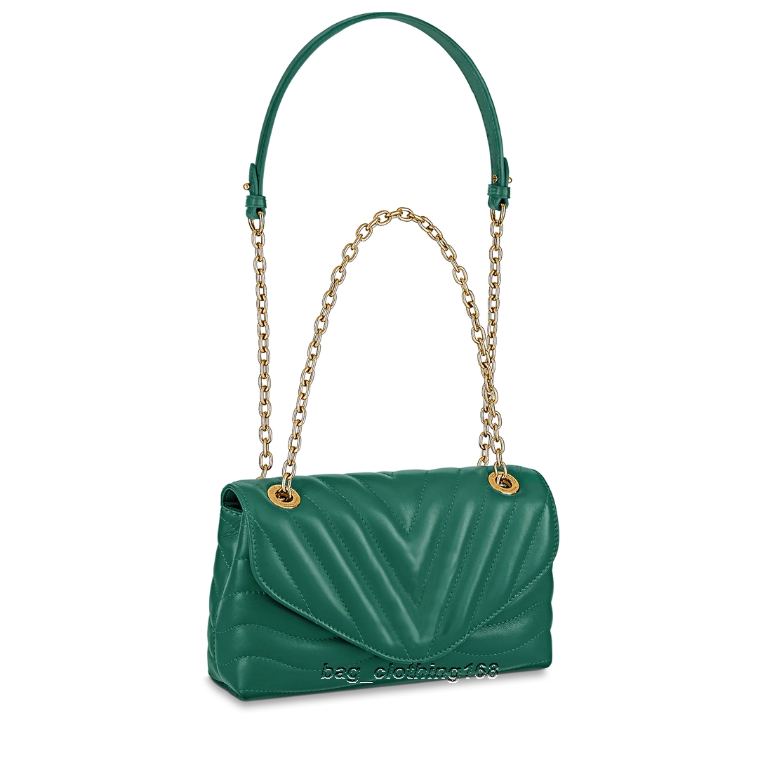 

fashion bags shoulder bags for women designer handbags crossbody luxury bag with V shaped quilting gold-color chain cross body wallet Handbag Purses, Red