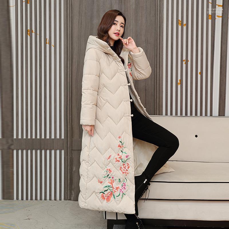 

Women's Down & Parkas ISENMAL 2022 Office Fashion Casual Winter Windbreaker Coat Women Warm Loose Cotton Coats Long Sleeve Outerwear High Qu, Black