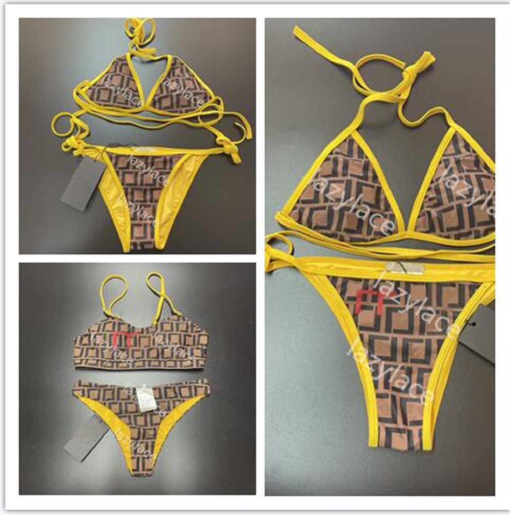 2022 Autre Home Textile Bikini Designer Femmes Maillot de bain Short de bain Taille haute Bikini Maillot de bain de luxe Maillot de bain de plage