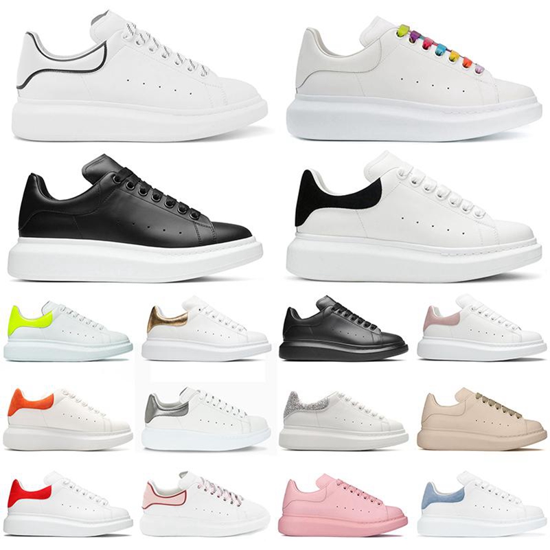 

new Designer Logo Oversized Casual Shoes White Black Leather Luxury Velvet Suede Womens Espadrilles Trainers mens women Blue Flats Lace Up Platform Sole Sneakers, 23