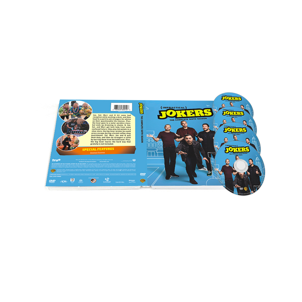 

DVD VCD Player Impractical Jokers Season6 4-disc Home Audio Video