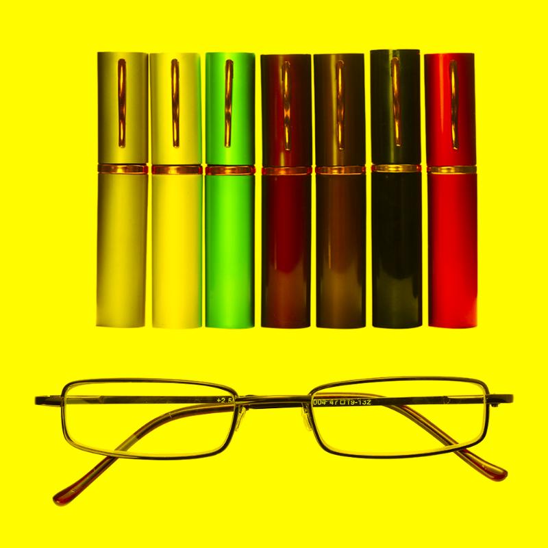 

Sunglasses Unisex Resin Reading Glasses With Tube Case Stainless Steel Frame Folding Anti Fatigue Presbyopic Eyeglasses 1.00- 4.00Sunglasses